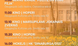 Pasākumi Daugavpilī 20.03.-26.03.2026.