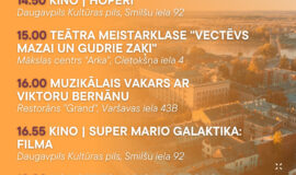 Pasākumi Daugavpilī 03.04.-09.04.2026.