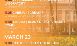 Events in Daugavpils from March 20 to March 26