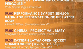 Events in Daugavpils from March 27 to April 2