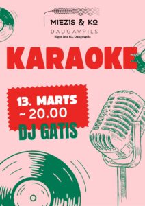 Karaoke vakars bārā “Miezis&KO”