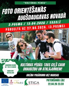 FOTO ORIENTĒŠANĀS AUGŠDAUGAVAS NOVADĀ 3. POSMS