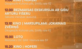 Pasākumi Daugavpilī 27.03.-02.04.2026.