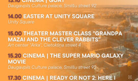 Events in Daugavpils from April 3 to April 9