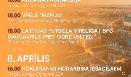 Pasākumi Daugavpilī 03.04.-09.04.2026.