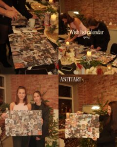 Radošā darbnīca “Wish List kalendārs 2026. gadam” mākslas studijā “Astttartt” Daugavpils cietoksnī