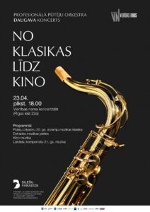 Vienības nama profesionālā pūtēju orķestra „Daugava” koncerts „No klasikas līdz kino”