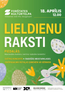 Pasākums “Lieldienu raksti” Forštates kultūrtelpā