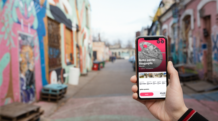 “Roadgames” orientēšanās spēle “Rotko palete: Daugavpils”