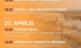 Pasākumi Daugavpilī 17.04.-23.04.2026.