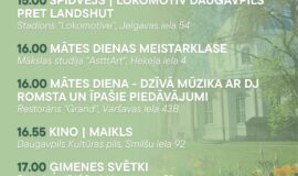 Pasākumi Daugavpilī 08.05.-14.05.2026.