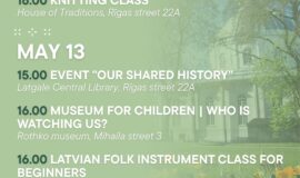 Events in Daugavpils from May 8 to May 14