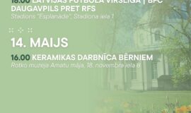 Pasākumi Daugavpilī 08.05.-14.05.2026.