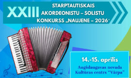 Augšdaugavas novada pasākumi 10.04. – 16.04.