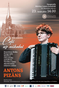 Akordeonista Antona Pizāna solokoncerts „Ceļā uz nākotni”
