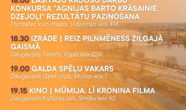 Pasākumi Daugavpilī 17.04.-23.04.2026.