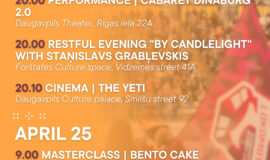 Events in Daugavpils from April 24 to April 30