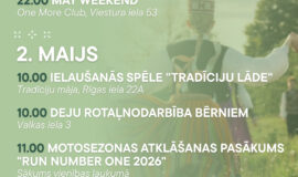 Pasākumi Daugavpilī 01.05.-07.05.2026.