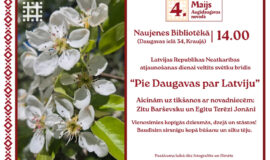 Pasākumi Augšdaugavas novadā 1.05. – 7.05.
