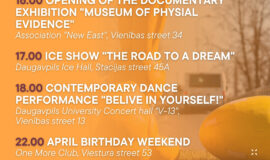 Events in Daugavpils from April 10 to April 16