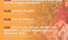 Pasākumi Daugavpilī 24.04.-30.04.2026.