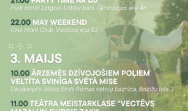 Pasākumi Daugavpilī 01.05.-07.05.2026.