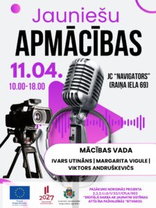 Jauniešu apmācības par video veidošanu un mediju saturu