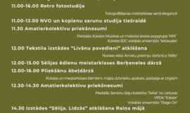 Nedēļas pasākumu izlase Augšdaugavas novadā