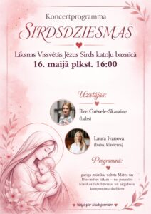 Koncertprogramma “Sirdsdziesmas”