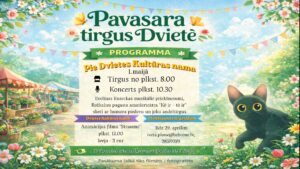 Pavasara tirgus Dvietē