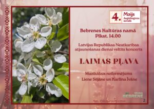 Latvijas Republikas Neatkarības atjaunošanas dienai veltīts koncerts “Laimas pļava”