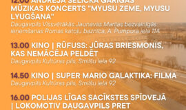 Pasākumi Daugavpilī 17.04.-23.04.2026.