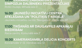 Pasākumi Daugavpilī 01.05.-07.05.2026.