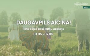 Pasākumi Daugavpilī 01.05.-07.05.2026.