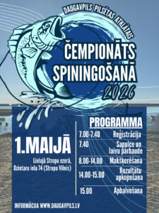 Daugavpils pilsētas atklātais čempionāts spiningošanā