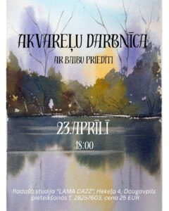 Meistarklase “Atspulgu ainava” tekstila studijā “LAMA DAZZ”