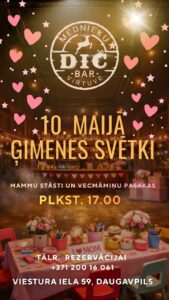BĒRNU BALLĪTE VISAI ĢIMENEI RESTOBĀRĀ “DIČ BAR”