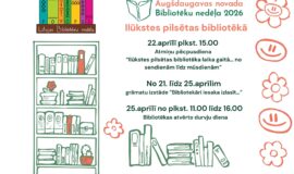 Augšdaugabas novada bibliotēku nedēļa