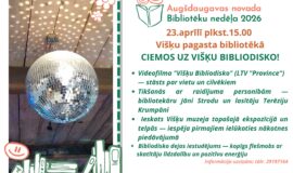 Augšdaugabas novada bibliotēku nedēļa