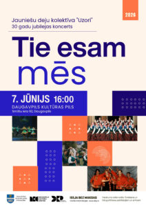 Jauniešu deju kolektīva “Uzоri” 30 jubilejas koncerts “Tie esam mēs”