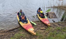 Tūrisma triatlons šoreiz norisinājās uz Latvijas–Lietuvas robežas