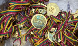Tūrisma triatlons šoreiz norisinājās uz Latvijas–Lietuvas robežas