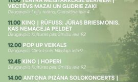 Pasākumi Daugavpilī 22.05.-28.05.2026.