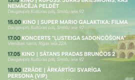Pasākumi Daugavpilī 15.05.-21.05.2026.