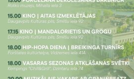 Pasākumi Daugavpilī 29.05.-04.06.2026.