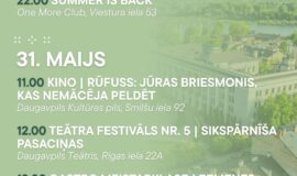 Pasākumi Daugavpilī 29.05.-04.06.2026.