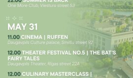 Events in Daugavpils from May 29 to June 4