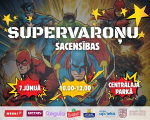 Bērnu un jauniešu sporta pasākums “SUPERVAROŅU SACENSĪBAS”