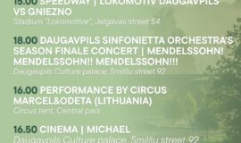 Events in Daugavpils from May 22 to May 28