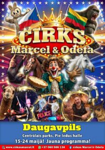 Cirka “Marsel&Odeta” (Lietuva) izrāde Daugavpilī